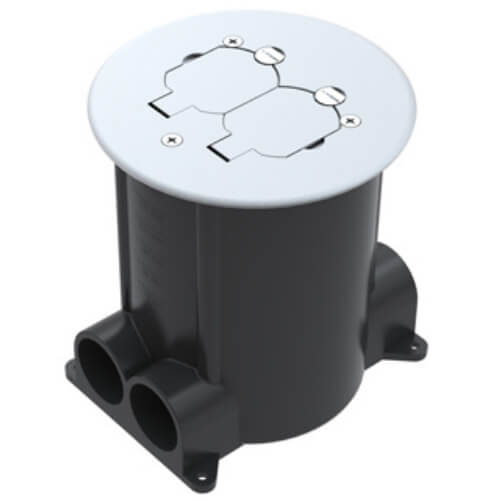 Main product image of Ratchet-Pro Non-Metallic Floor Box (Black)