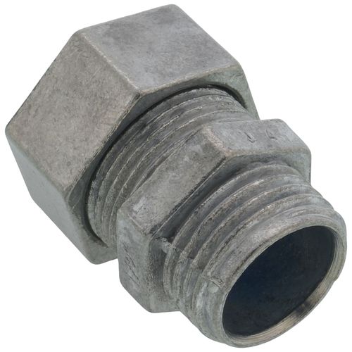 Main product image of 1/2" Zinc Flexible Cord Connector, Strain Relief (0.260" to 0.375")