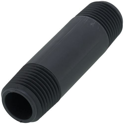 Main product image of 1/2" x 3" PVC Sch 80 Threaded Nipple