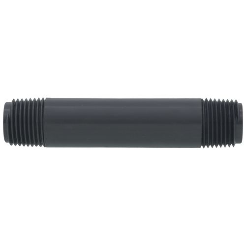 Main product image of 1/2" x 4" PVC Sch 80 Threaded Nipple