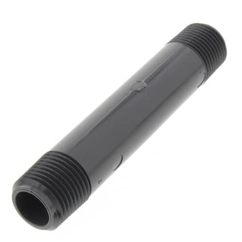 Main product image of 1/2" x 4-1/2" PVC Sch 80 Threaded Nipple