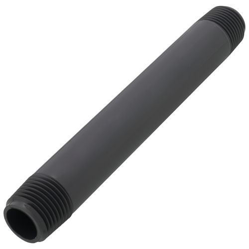 Main product image of 1/2" x 6" PVC Sch 80 Threaded Nipple