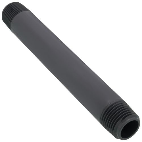 Main product image of 1/2" x 6" PVC Sch 80 Threaded Nipple