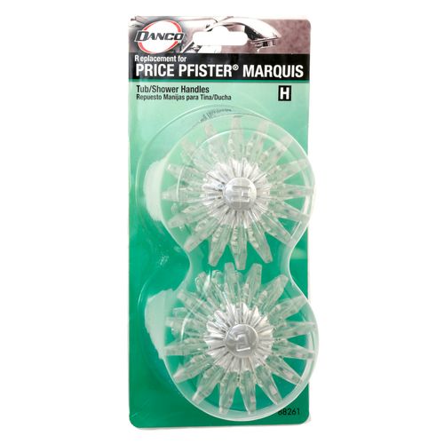Main product image of Faucet Handles for Price Pfister Marquis Tub/Shower (Clear Acrylic)