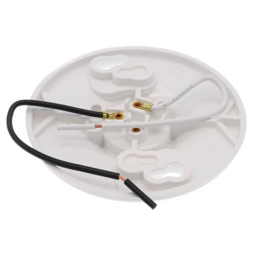 Main product image of Keyless Incandescent Lampholder w/ 6" Pigtail Leads, Medium Base - White (600V)