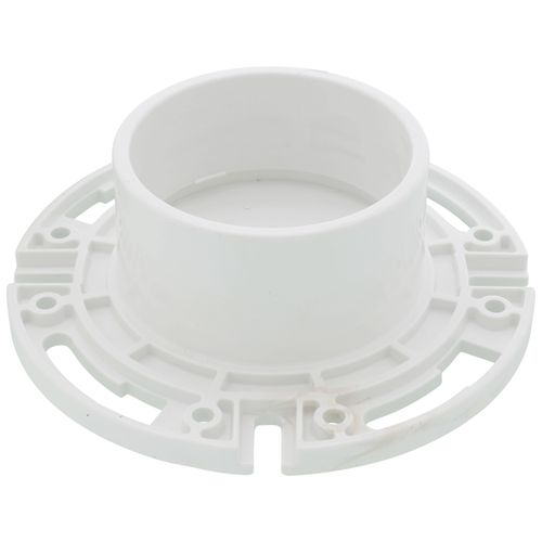 Main product image of 3" Hub / Inside 4" Total Knockout Closet Flange w/ Plastic Ring