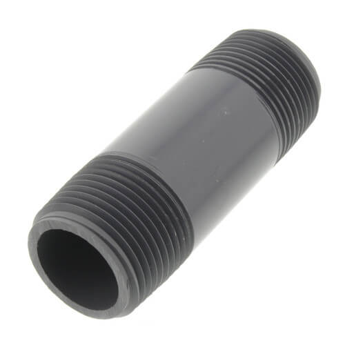 Main product image of 1" x 3-1/2" PVC Sch 80 Threaded Nipple