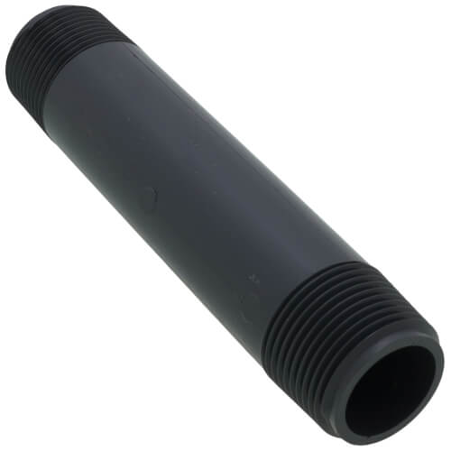 Main product image of 1" x 6" PVC Sch 80 Threaded Nipple