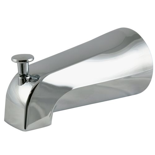 Main product image of 1/2" Slip Connection Adjustable Tub Spout w/ Diverter (Chrome)