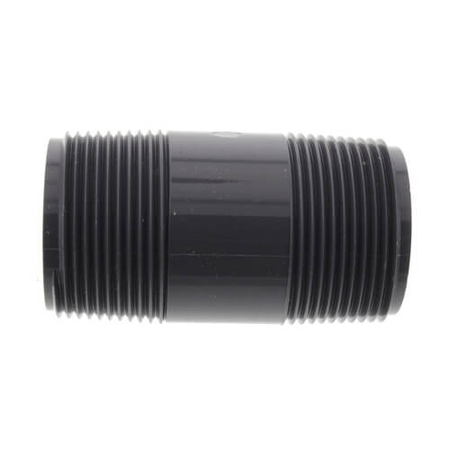 Main product image of 1-1/4" x 3" PVC Sch 80 Threaded Nipple