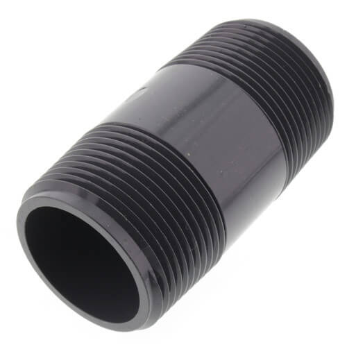 Main product image of 1-1/4" x 3" PVC Sch 80 Threaded Nipple
