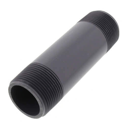 Main product image of 1-1/4" x 5-1/2" PVC Sch 80 Threaded Nipple