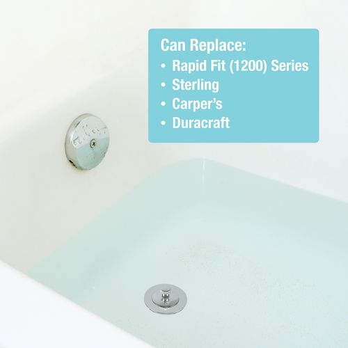 Main product image of Lift & Turn Drain Stopper (Chrome)