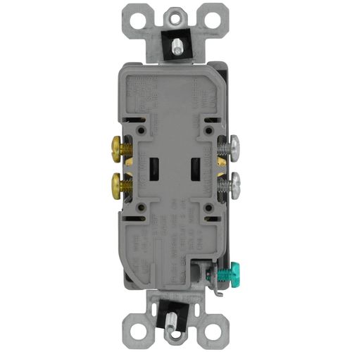 Main product image of Radiant Tamper-Resistant Duplex Receptacle, NEMA 5-15R - Gray (15A, 125V)