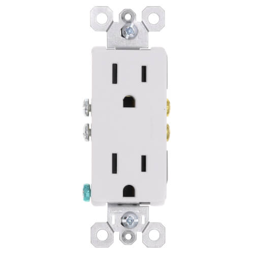 885TRW - Pass & Seymour 885TRW - Radiant Tamper-Resistant Duplex ...