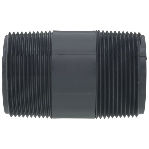 Main product image of 1-1/2" x 3" PVC Sch 80 Threaded Nipple