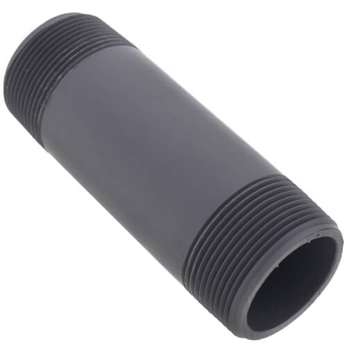 Main product image of 1-1/2" x 5" PVC Sch 80 Threaded Nipple