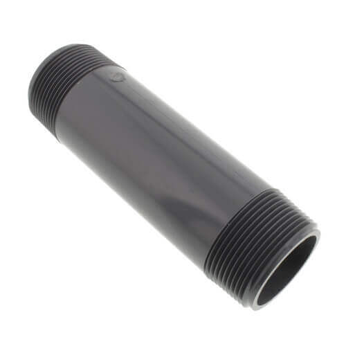 Main product image of 1-1/2" x 5-1/2" PVC Sch 80 Threaded Nipple