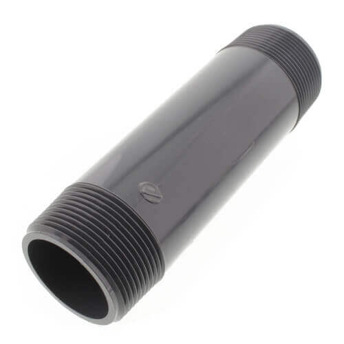 Main product image of 1-1/2" x 5-1/2" PVC Sch 80 Threaded Nipple