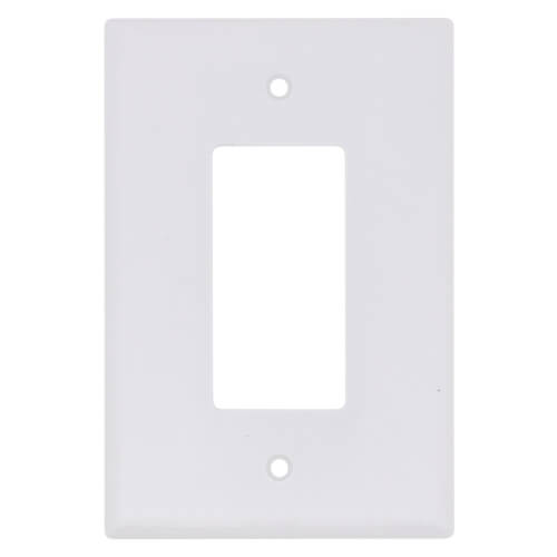 Main product image of 1-Gang Electrical Oversized Wall Plate, Decora (White)