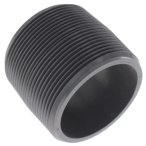 Main product image of 2" x 2" PVC Sch 80 Threaded Nipple