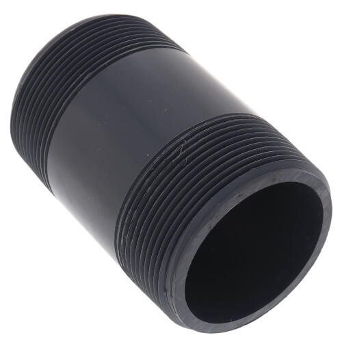 Main product image of 2" x 3-1/2" PVC Sch 80 Threaded Nipple