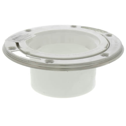 Main product image of 3" Hub / 4" Inside Open Flange w/ Stainless Steel Swivel Ring