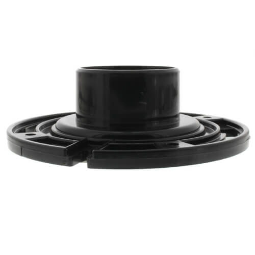 Main product image of ABS Open Closet Flange w/ One-Piece Plastic Ring (3" Inside)