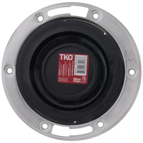 Main product image of Total Knockout Closet Flange w/ Stainless Steel Swivel Ring (3" Inside Fit)
