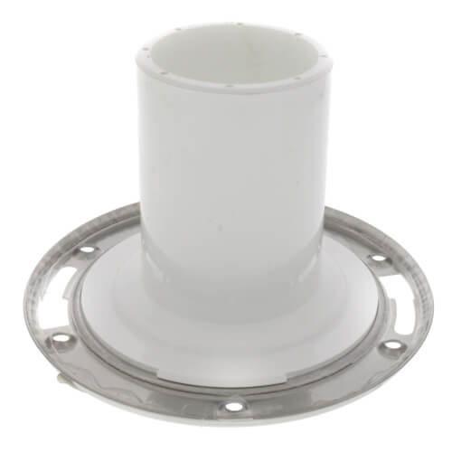 Main product image of 3" Inside Open Flange w/ Stainless Steel Swivel Ring, 4" Long Outlet