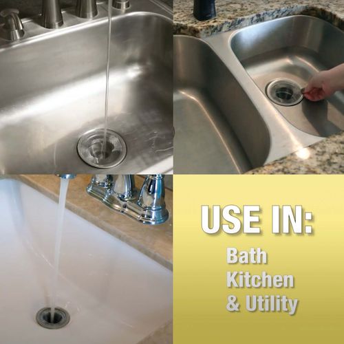 Main product image of Kitchen Mesh Sink Strainer Combo Pack (Stainless Steel)