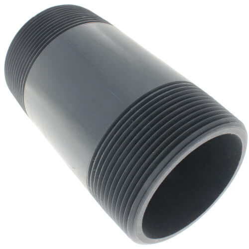 Main product image of 3" x 6" PVC Sch 80 Threaded Nipple