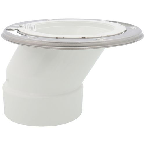 Main product image of 3" Hub / 4" Inside Full Flush, 1-1/2" Offset Closet Flange
