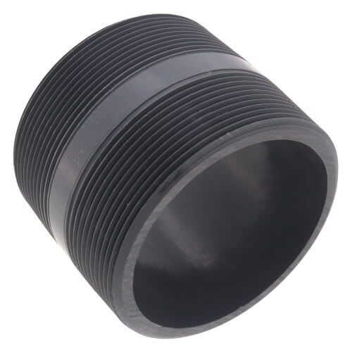Main product image of 4" x 3-1/2" PVC Sch 80 Threaded Nipple