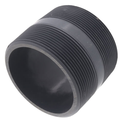 Main product image of 4" x 3-1/2" PVC Sch 80 Threaded Nipple