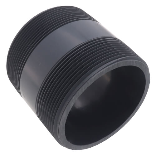 Main product image of 4" x 4" PVC Sch 80 Threaded Nipple