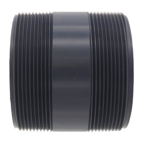 Main product image of 4" x 4" PVC Sch 80 Threaded Nipple
