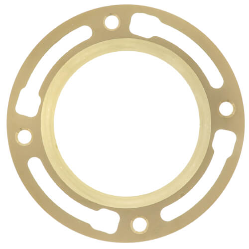 Main product image of Over 4" Lead Deep Seal Brass Closet Flange Ring