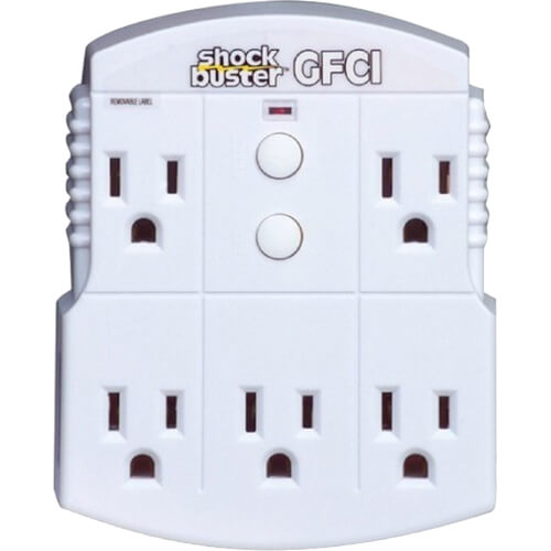 Main product image of 5 Outlet GFCI Shock Buster