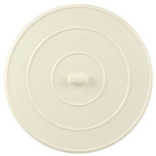 Main product image of 5" Flat Suction Sink Stopper (White)