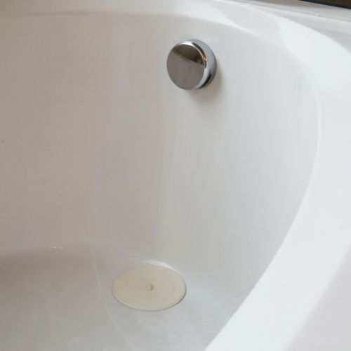 Main product image of 5" Flat Suction Sink Stopper (White)