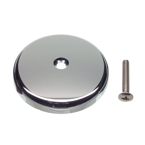 Main product image of Bathtub Overflow Plate w/ Screw for 1-Hole Drains