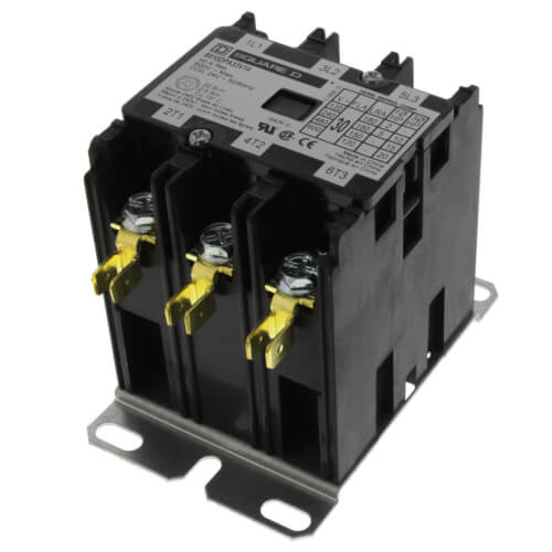 Main product image of Definite Purpose Contactor (30A, 3 Phase, 3 Pole)