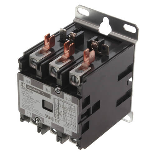 Main product image of 3 Pole, 40 Amp, 208-240V Contactor
