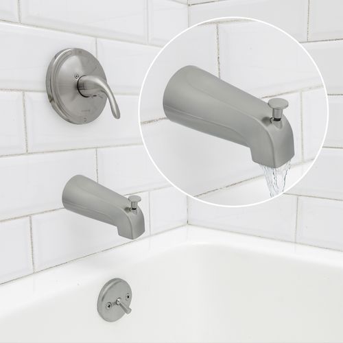 Main product image of Tub Spout with Diverter (Brushed Nickel)