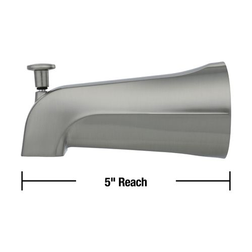 Main product image of Tub Spout with Diverter (Brushed Nickel)
