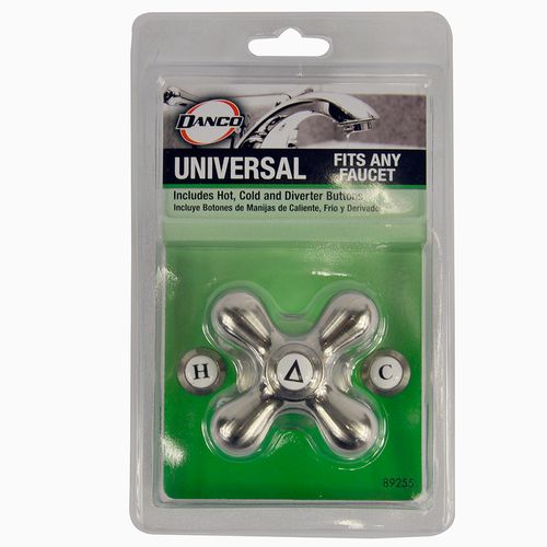 Main product image of Replacement Cross-Arm Handle in Brushed Nickel (2-Pack)