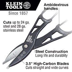 Main product image of 12" Tin Snips