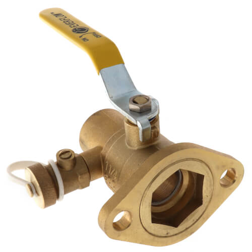 Main product image of 1-1/2" Sweat Circulator Isolation Flange w/ Purge, 600 psi