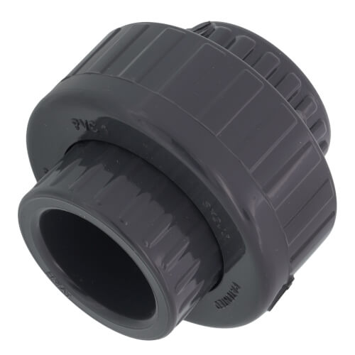 1" PVC Sch. 80 Union With EPDM O-Ring Seal (S x S)